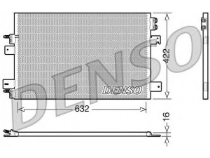 DENSO DCN06007 kondensatorius, oro kondicionierius 
 Oro kondicionavimas -> Kondensatorius
5191277AA, 5191277AT, 68004053AA