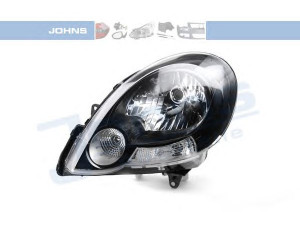 JOHNS 60 62 09-2 priekinis žibintas 
 Kėbulas -> Priekinis žibintas/dalys -> Priekinis žibintas/įterp.
2606 005 90R, 7701 071 596