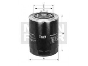 MANN-FILTER W 936/8 alyvos filtras 
 Filtrai -> Alyvos filtras