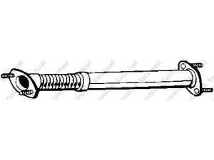BOSAL 751-767 išleidimo kolektorius 
 Išmetimo sistema -> Išmetimo vamzdžiai
43.93.583
