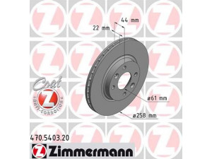 ZIMMERMANN 470.5403.20 stabdžių diskas 
 Dviratė transporto priemonės -> Stabdžių sistema -> Stabdžių diskai / priedai
4020 622 12R, 4020 676 15R, 4020 631 49R