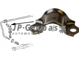 JP GROUP 8140550406 rėmas, stabilizatoriaus tvirtinimas 
 Ašies montavimas/vairavimo mechanizmas/ratai -> Stabilizatorius/fiksatoriai -> Sklendės
133411333