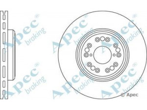 APEC braking DSK320 stabdžių diskas 
 Stabdžių sistema -> Diskinis stabdys -> Stabdžių diskas
4351250130, 4351250150, 4351250152