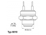 WAHLER 6010.100D temperatūros jungiklis, radiatoriaus ventiliatorius; temperatūros jungiklis, radiatoriaus ventiliatorius 
 Aušinimo sistema -> Siuntimo blokas, aušinimo skysčio temperatūra