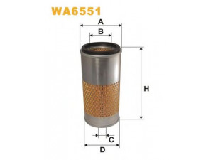 WIX FILTERS WA6551 oro filtras 
 Filtrai -> Oro filtras
ESR2623, ESR 2747, ESR2623