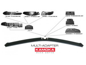 KAMOKA 27400 valytuvo gumelė 
 Techninės priežiūros dalys -> Techninės priežiūros intervalai