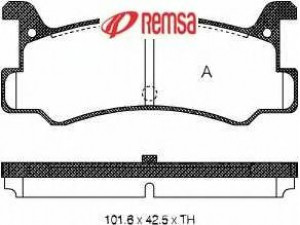METZGER 1170715 stabdžių trinkelių rinkinys, diskinis stabdys 
 Techninės priežiūros dalys -> Papildomas remontas
04492-87705, 04492-87706, 04492-87706-000
