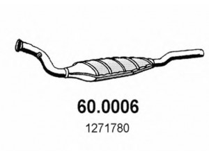 ASSO 60.0006 katalizatoriaus keitiklis 
 Išmetimo sistema -> Katalizatoriaus keitiklis
1271780, 8603022, 9202455, 9205571