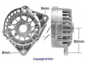 WAIglobal 21-233 montavimas, kintamosios srovės generatorius