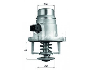 MAHLE ORIGINAL TM 27 105 termostatas, aušinimo skystis 
 Aušinimo sistema -> Termostatas/tarpiklis -> Thermostat
11 53 7 502 779, 11537586885