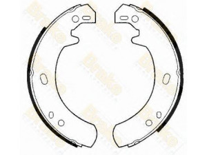 Brake ENGINEERING SH2437 stabdžių trinkelių komplektas, stovėjimo stabdis 
 Stabdžių sistema -> Rankinis stabdys
ICW100030, ICW500010, STC1525