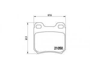 BREMBO P 59 014 stabdžių trinkelių rinkinys, diskinis stabdys 
 Techninės priežiūros dalys -> Papildomas remontas
1605005, 1605026, 1605031, 1605047