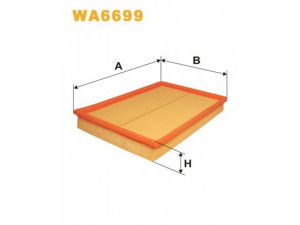 WIX FILTERS WA6699 oro filtras 
 Techninės priežiūros dalys -> Techninės priežiūros intervalai
834157, 835626, 9196121, 13270886