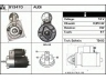 EDR 913470 starteris 
 Elektros įranga -> Starterio sistema -> Starteris
026911023, 026911023X