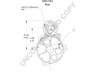 PRESTOLITE ELECTRIC MS3-504 starteris
3415537, ST9357