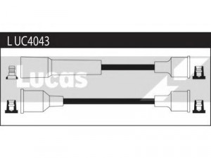 LUCAS ELECTRICAL LUC4043 uždegimo laido komplektas
T342H