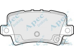 APEC braking PAD1511 stabdžių trinkelių rinkinys, diskinis stabdys 
 Techninės priežiūros dalys -> Papildomas remontas
43022SMGE00, 43022SMGE01, 45022SMGE50