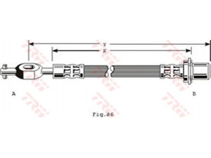 TRW PHD181 stabdžių žarnelė 
 Stabdžių sistema -> Stabdžių žarnelės
9094702463, 9094702505, 9094702541