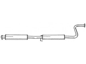 AKS DASIS SG65415 vidurinis duslintuvas