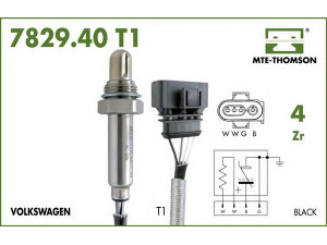 MTE-THOMSON 7829.40.113T1 lambda jutiklis 
 Variklis -> Variklio elektra
021.906.265.AG, 021.906.265.AG