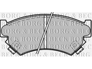 BORG & BECK BBP1215 stabdžių trinkelių rinkinys, diskinis stabdys 
 Techninės priežiūros dalys -> Papildomas remontas
725193040, 725193041