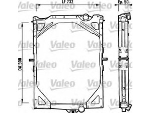 VALEO 730222 radiatorius, variklio aušinimas 
 Aušinimo sistema -> Radiatorius/alyvos aušintuvas -> Radiatorius/dalys
20536961, 1665249, 1665349, 1676636