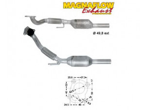MAGNAFLOW 87048D katalizatoriaus keitiklis 
 Išmetimo sistema -> Katalizatoriaus keitiklis
6K0253058EX, 6K0253060DX, 6K0253058EX