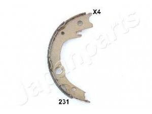 JAPANPARTS GF-231AF stabdžių trinkelių komplektas, stovėjimo stabdis 
 Stabdžių sistema -> Rankinis stabdys
0449505040, 4654020080, 4654032020