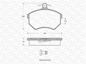 MAGNETI MARELLI 363702160198 stabdžių trinkelių rinkinys, diskinis stabdys 
 Techninės priežiūros dalys -> Papildomas remontas
835698151A, 853698151, 853698151A