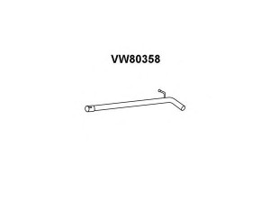 VENEPORTE VW80358 išleidimo kolektorius 
 Išmetimo sistema -> Išmetimo vamzdžiai
6Q0253201, 6Q0253201A, 6Q0253201E