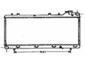 MDR TSB 195 0000 radiatorius, variklio aušinimas 
 Aušinimo sistema -> Radiatorius/alyvos aušintuvas -> Radiatorius/dalys