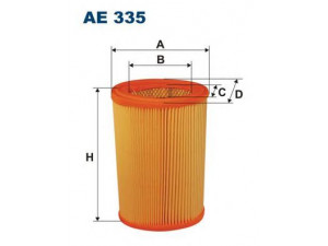 FILTRON AE335 oro filtras 
 Techninės priežiūros dalys -> Techninės priežiūros intervalai
1444 VA, 1444A5, 165466F900, 1444 VA