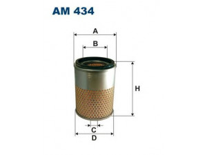FILTRON AM434 oro filtras 
 Filtrai -> Oro filtras
91138957, PC863
