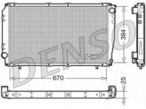 DENSO DRM36016 radiatorius, variklio aušinimas 
 Aušinimo sistema -> Radiatorius/alyvos aušintuvas -> Radiatorius/dalys
45111AA170, 45111AA260