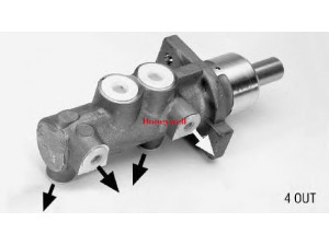 BENDIX 132461B pagrindinis cilindras, stabdžiai
7281469, 93AB2140BA