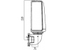 HELLA 8SB 501 247-882 išorinis veidrodėlis
0874228-00