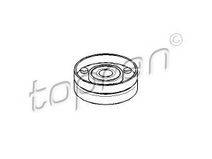 TOPRAN 109 168 kreipiantysis skriemulys, V formos rumbuotas diržas 
 Diržinė pavara -> V formos rumbuotas diržas/komplektas -> Laisvasis/kreipiamasis skriemulys
059 145 276, 059 145 276, 059 145 276