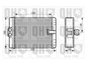 QUINTON HAZELL QHR2098 šilumokaitis, salono šildymas
220 830 0261, 2208 3002 61