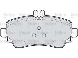 VALEO 598582 stabdžių trinkelių rinkinys, diskinis stabdys 
 Techninės priežiūros dalys -> Papildomas remontas
4144200220