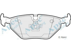 APEC braking PAD1045 stabdžių trinkelių rinkinys, diskinis stabdys 
 Techninės priežiūros dalys -> Papildomas remontas
34211160340, 34211161455, 34211164499