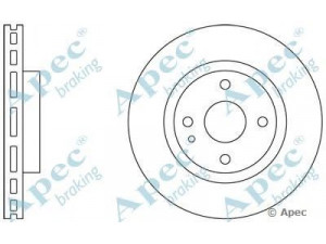 APEC braking DSK827 stabdžių diskas 
 Dviratė transporto priemonės -> Stabdžių sistema -> Stabdžių diskai / priedai
BJ1Y3325X