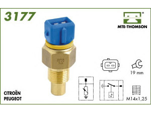 MTE-THOMSON 3177 siuntimo blokas, aušinimo skysčio temperatūra 
 Elektros įranga -> Jutikliai
1338 48, 9618958880, 1338 48