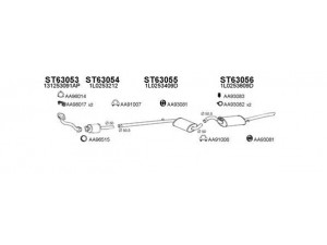 VENEPORTE 630133 išmetimo sistema 
 Išmetimo sistema -> Išmetimo sistema, visa