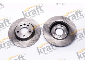 KRAFT AUTOMOTIVE 6050510 stabdžių diskas 
 Dviratė transporto priemonės -> Stabdžių sistema -> Stabdžių diskai / priedai
1140278, 7D0 615 601 C, 7D0 615 601 A