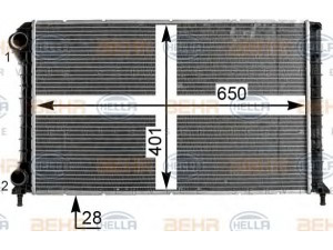 HELLA 8MK 376 900-061 radiatorius, variklio aušinimas 
 Aušinimo sistema -> Radiatorius/alyvos aušintuvas -> Radiatorius/dalys
46749018, 46767293, 51867711