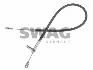 SWAG 10 91 8121 trosas, stovėjimo stabdys 
 Stabdžių sistema -> Valdymo svirtys/trosai
210 420 11 85, 210 420 15 85