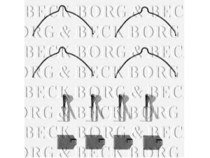 BORG & BECK BBK1084 priedų komplektas, diskinių stabdžių trinkelės 
 Stabdžių sistema -> Diskinis stabdys -> Stabdžių dalys/priedai