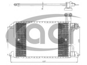 ACR 300088 kondensatorius, oro kondicionierius 
 Oro kondicionavimas -> Kondensatorius
7700434383, 7700434883