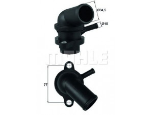 MAHLE ORIGINAL TI 240 87D termostatas, aušinimo skystis 
 Aušinimo sistema -> Termostatas/tarpiklis -> Thermostat
96460002