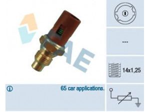 FAE 32240 siuntimo blokas, aušinimo skysčio temperatūra 
 Variklis -> Variklio elektra
T0-771821, 77 00 771 821, 77 00 784 113